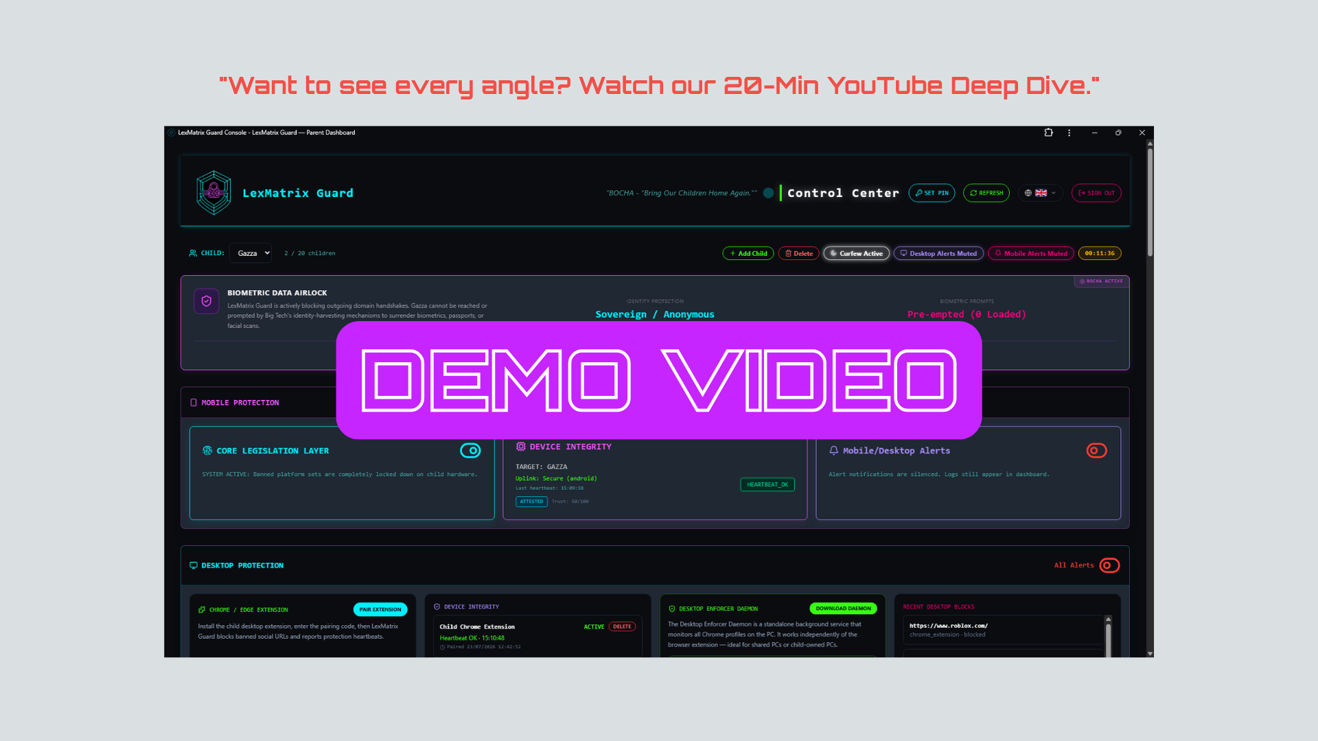 YouTube Video Deep Dive Card